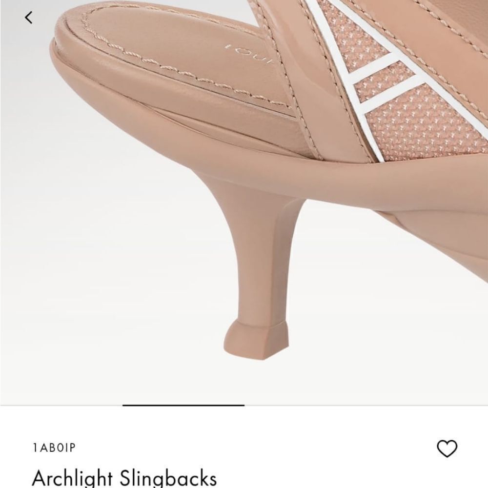 Louis Vuitton Archlight Slingbacks - Nude - Picture 3 of 6